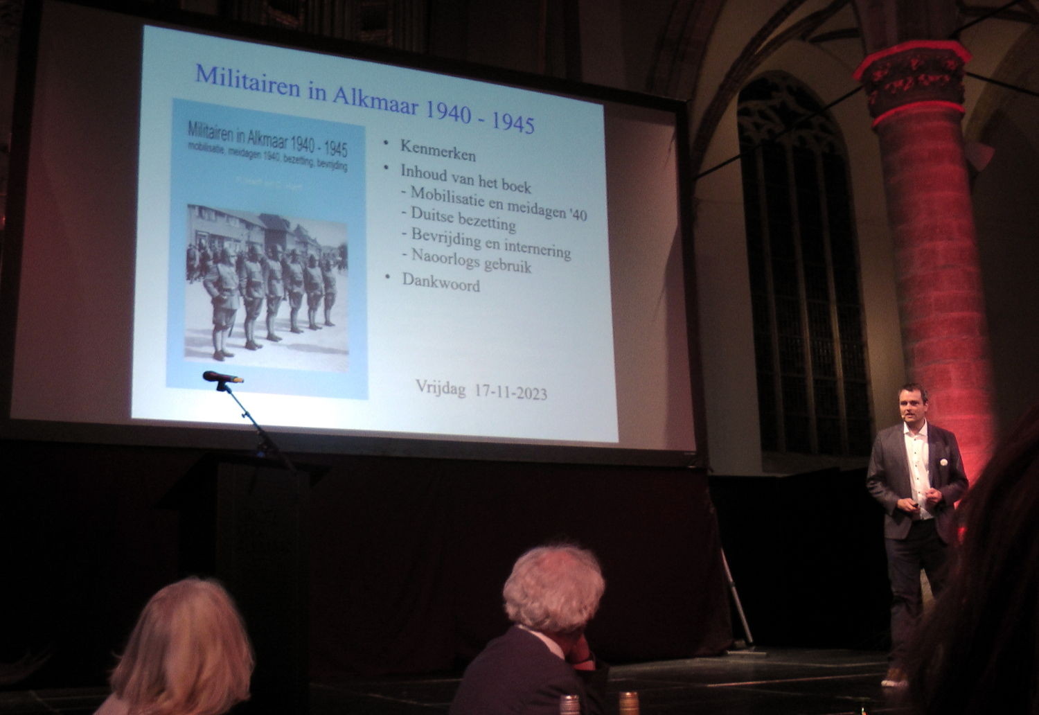 lezing door P. Harff